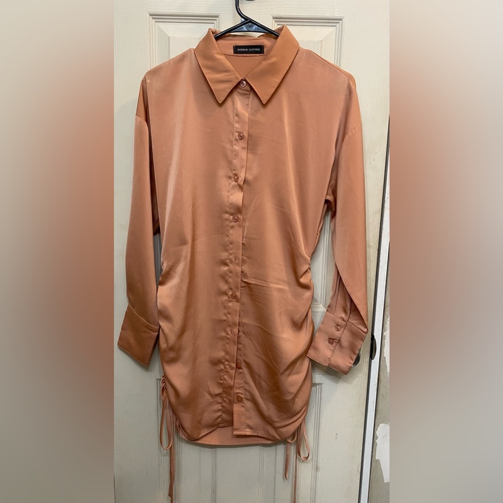 Button up dress